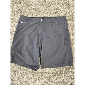 Kuhl Shorts Mens 42 Gray Hiking Work Outdoor Lightweight Performance Shorts